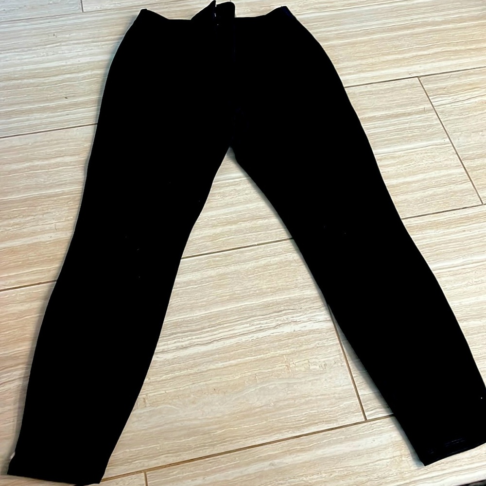 Black Express fitted pants